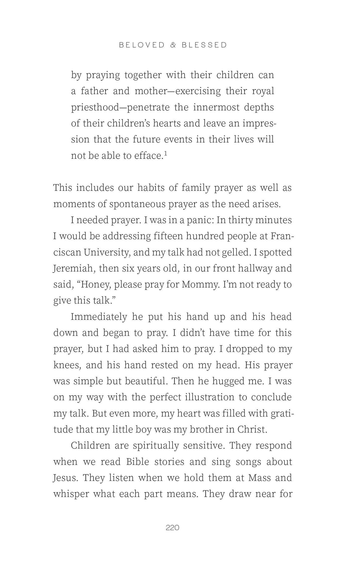 Beloved and Blessed: Biblical Wisdom for Family Life