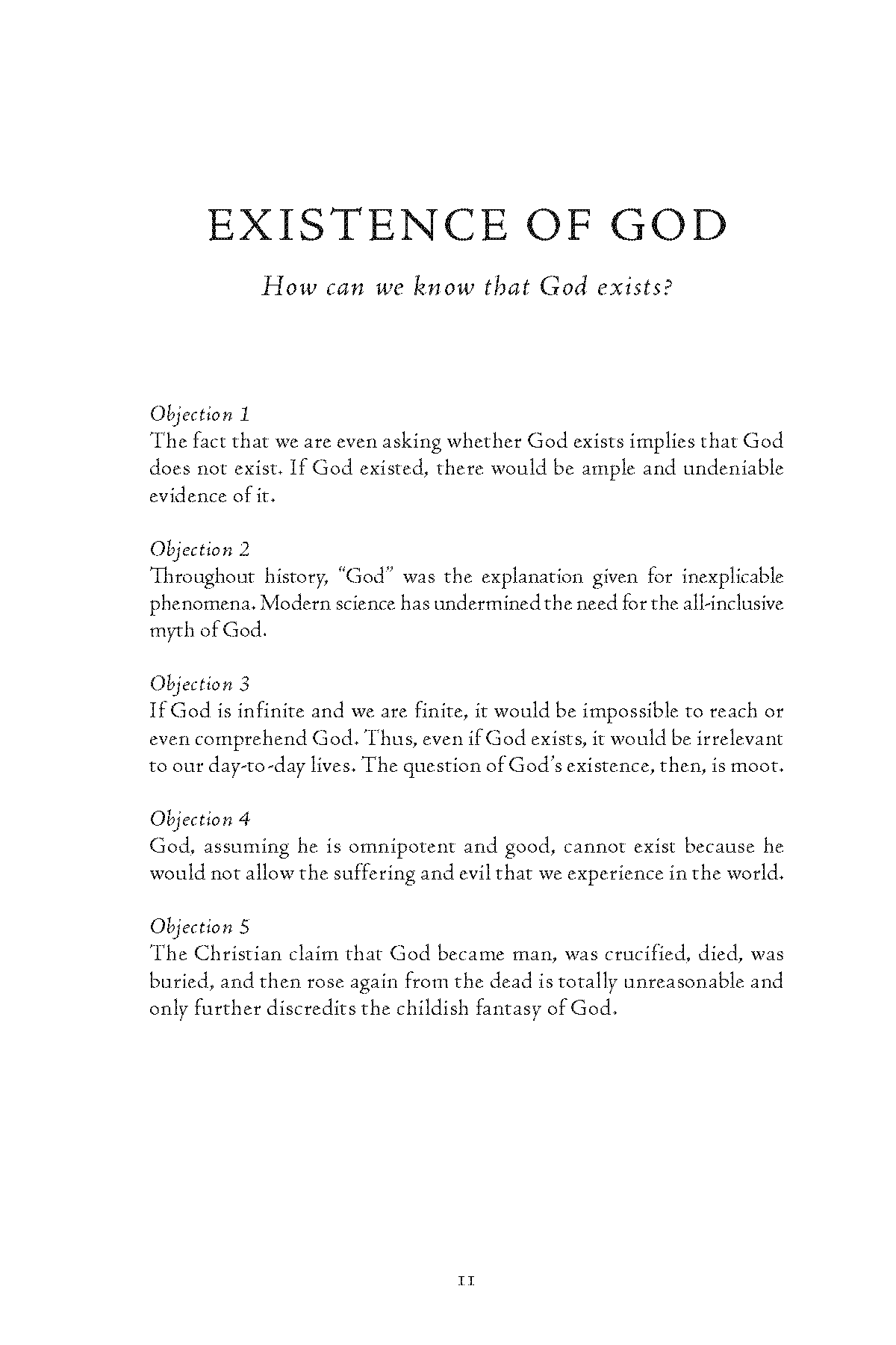 Cross-Examined: Catholic Responses to the World’s Questions