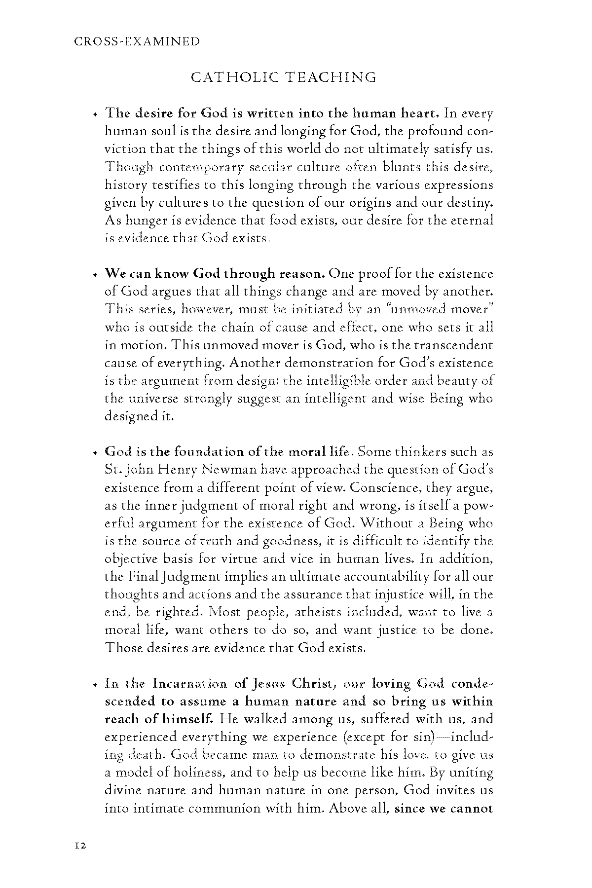 Cross-Examined: Catholic Responses to the World’s Questions