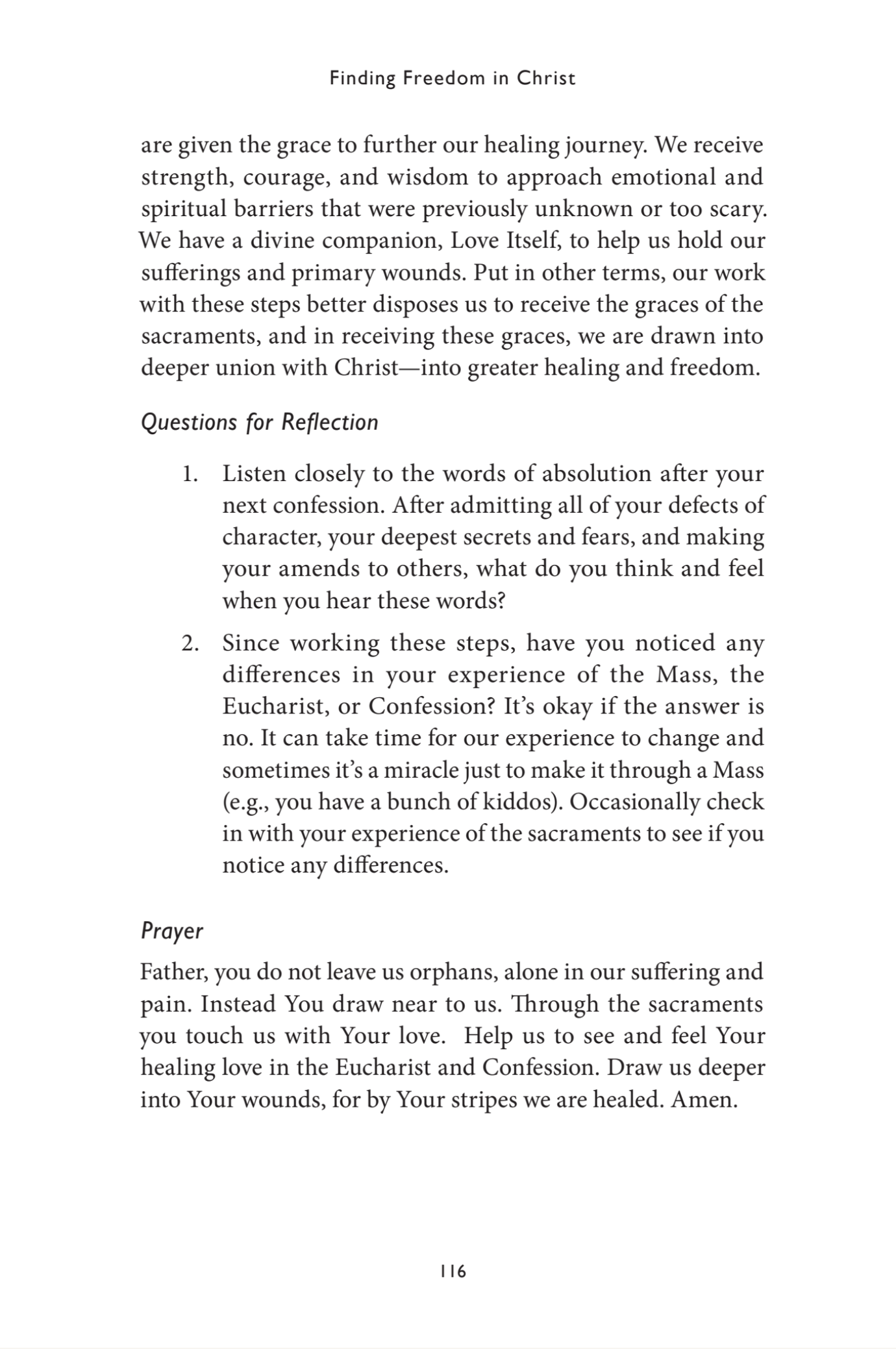 Finding Freedom in Christ: Healing Life’s Hurts