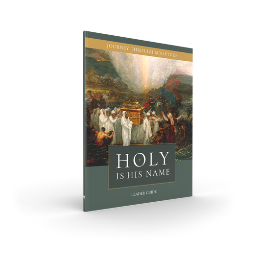Holy Is His Name Leader Guide Cover
