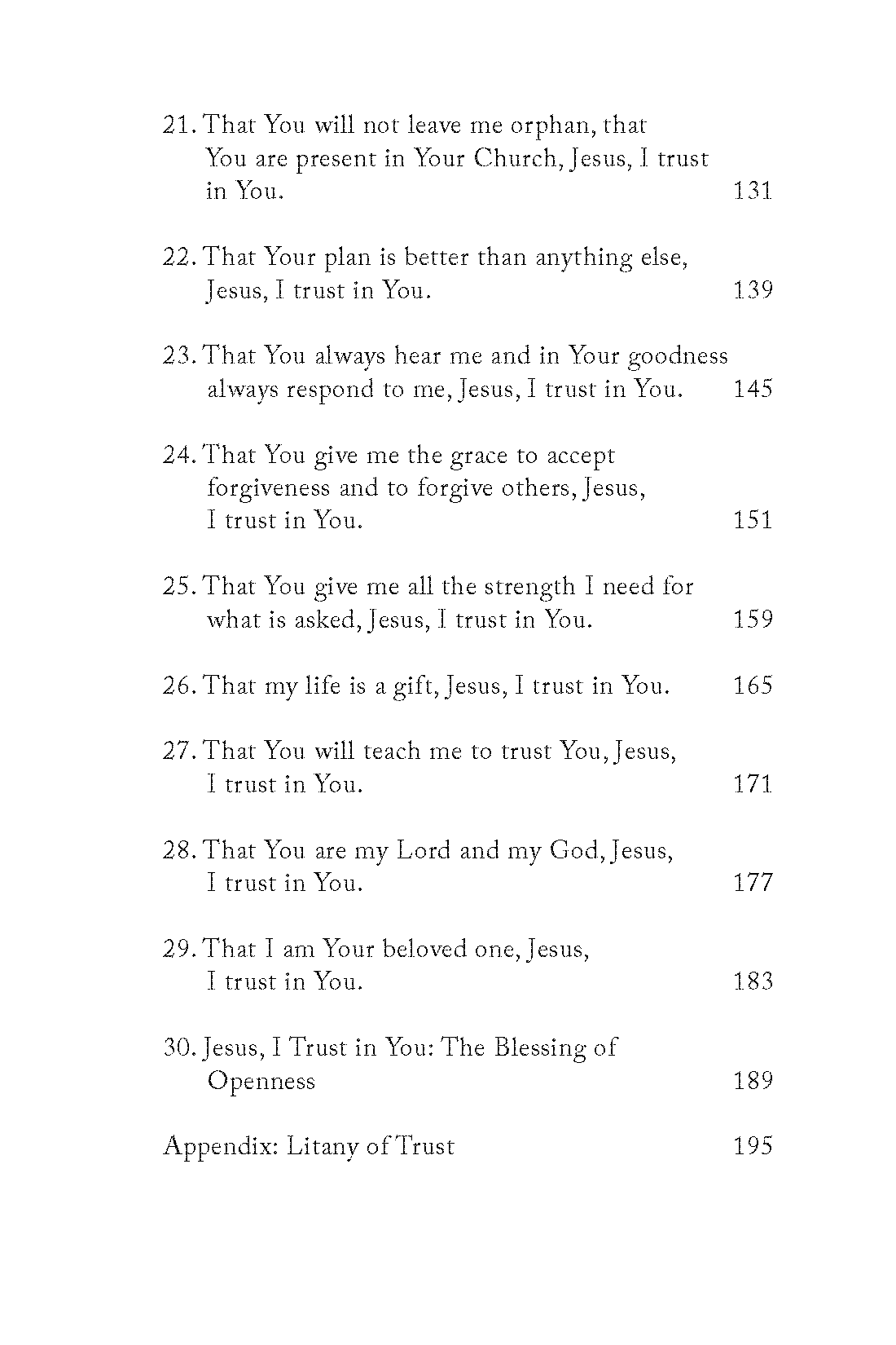 Jesus I Trust in You: A 30-Day Personal Retreat with the Litany of Trust