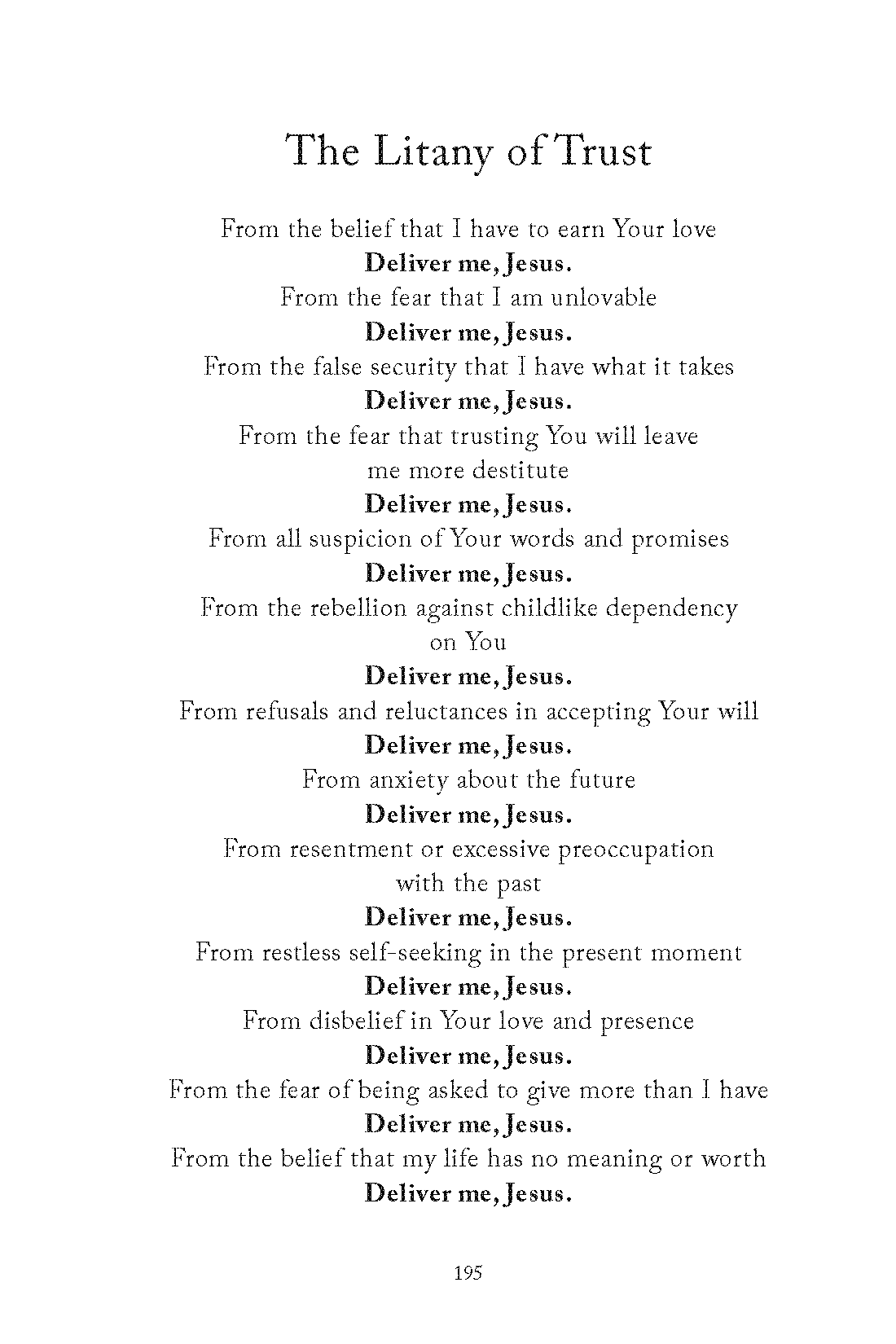 Jesus I Trust in You: A 30-Day Personal Retreat with the Litany of Trust