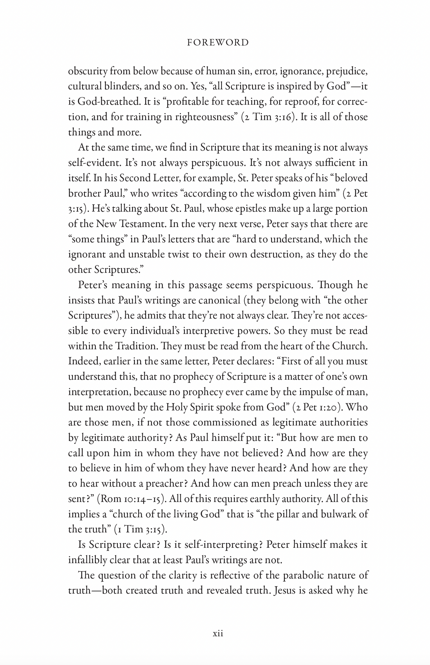 Obscurity in Scripture inside