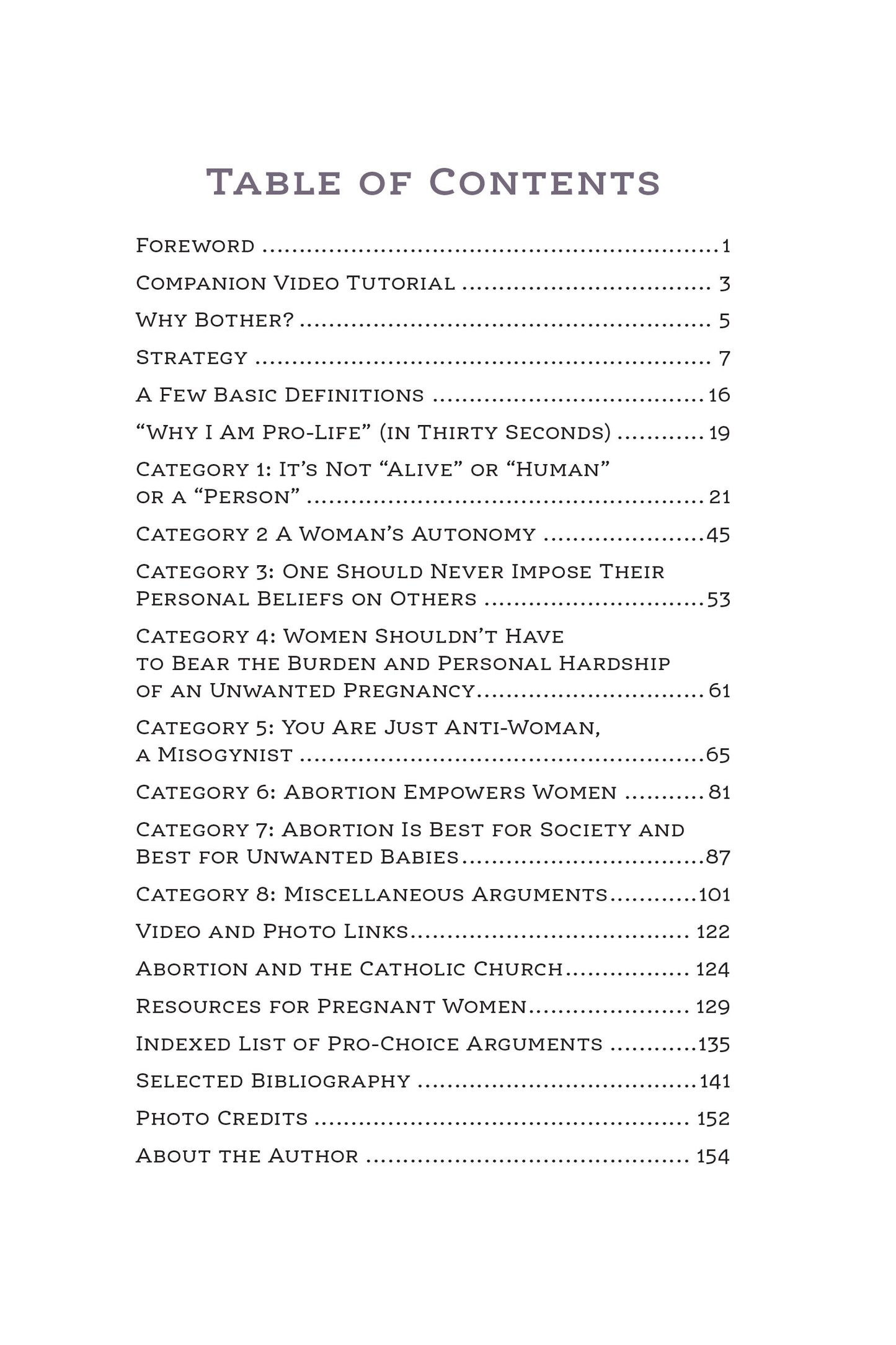 Speaking for the Unborn: 30-Second Pro-Life Rebuttals to Pro-Choice Arguments