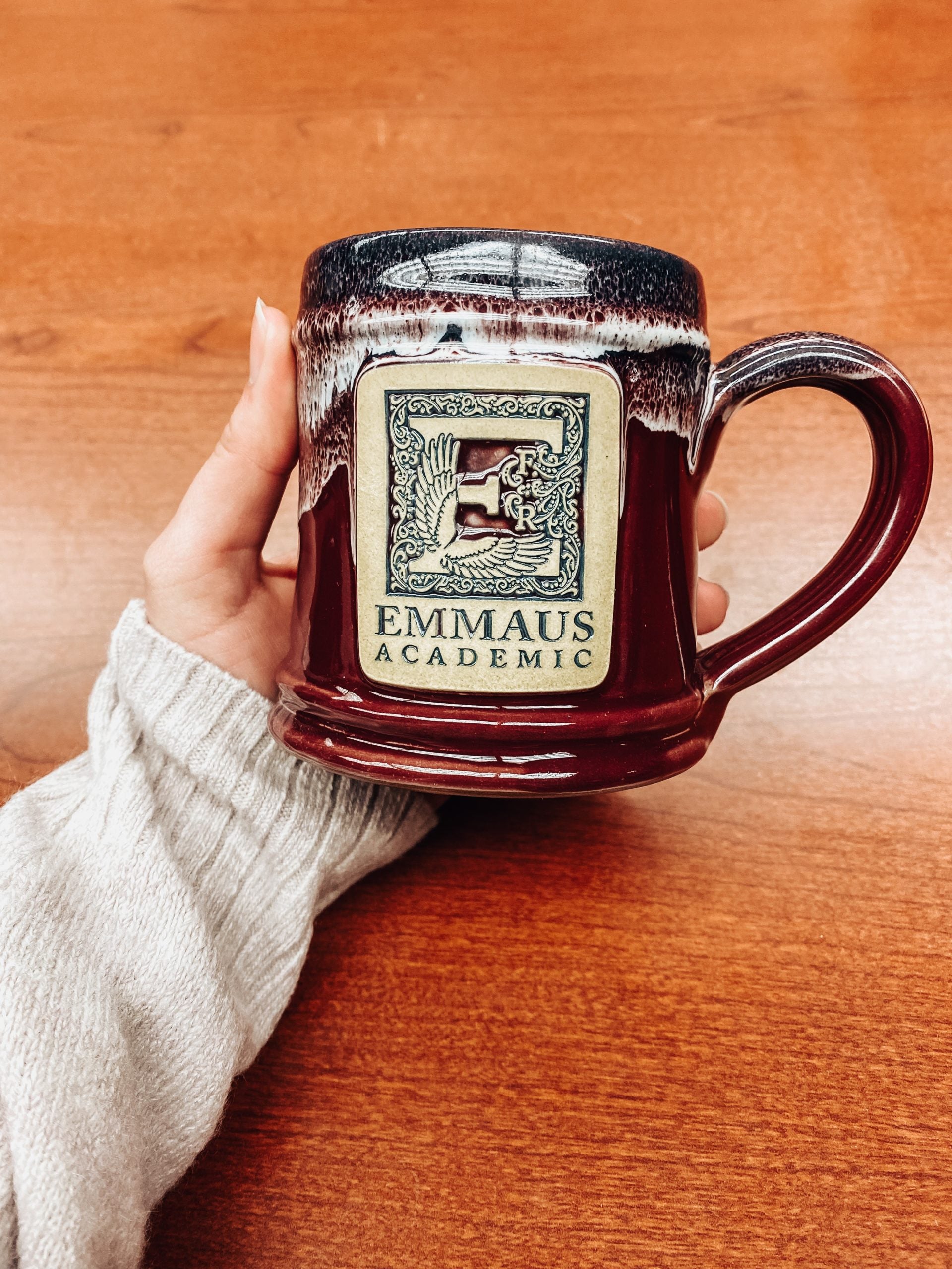 Emmaus Academic Mug - Burgundy